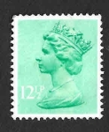Stamps United Kingdom -  MH81 - Isabell II Reina de Inglaterra
