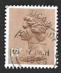 Stamps United Kingdom -  MH83 - Isabell II Reina de Inglaterra