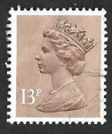 Stamps United Kingdom -  MH83 - Isabell II Reina de Inglaterra