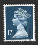 Stamps United Kingdom -  MH98 - Isabell II Reina de Inglaterra