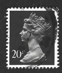 Stamps United Kingdom -  MH115 - Isabell II Reina de Inglaterra