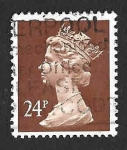 Stamps United Kingdom -  MH125 - Isabell II Reina de Inglaterra