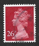 Stamps United Kingdom -  MH131 - Isabell II Reina de Inglaterra