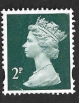 Stamps United Kingdom -  MH201 - Isabell II Reina de Inglaterra