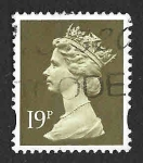 Stamps United Kingdom -  MH208 - Isabell II Reina de Inglaterra