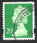 Stamps United Kingdom -  MH211 - Isabell II Reina de Inglaterra