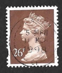 Stamps United Kingdom -  MH215 - Isabell II Reina de Inglaterra