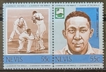 Stamps Saint Kitts and Nevis -  Cricket - Sir Learie Constantine