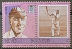 Sellos del Mundo : America : San_Crist�bal_y_Nevis : Cricket - C.P. Mead