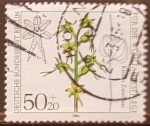 Stamps Germany -  Flores - Neottia cordata