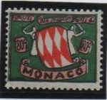 Stamps Monaco -  Escudo Nacional