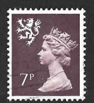 Stamps United Kingdom -  SMH8 - Isabel II Reina de Inglaterra (ESCOCIA)