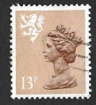 Stamps United Kingdom -  SMH21 - Isabel II Reina de Inglaterra (ESCOCIA)