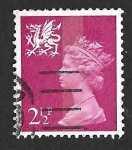 Stamps United Kingdom -  WMMH1 - Isabell II Reina de Inglaterra (GALES)