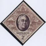 Sellos del Mundo : Europa : Mnaco : Franklin D. Roosevelt