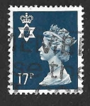 Stamps United Kingdom -  NIMH31 - Isabel II Reina de Inglaterra (NORTE DE IRLANDA)