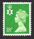 Stamps United Kingdom -  NIMH34 - Isabel II Reina de Inglaterra (NORTE DE IRLANDA)