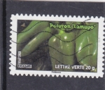 Stamps France -  pimientos verdes