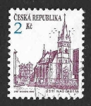 Stamps : Europe : Czech_Republic :  2889 - Usti nad Labem 