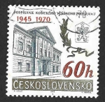 Stamps Czechoslovakia -  1680 - XXV Aniversario del Programa Gubernamental de Kosice
