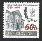 Sellos de Europa - Checoslovaquia -  1680 - XXV Aniversario del Programa Gubernamental de Kosice