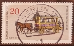 Stamps Germany -  Horsebus (1907)
