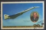 Stamps North Korea -  Tupolev 144
