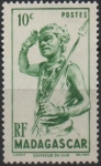 Stamps Madagascar -  Bailarin d' Sur