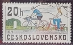 Sellos de Europa - Checoslovaquia -  Bicicletas Historicas - 1978