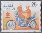 Sellos de Africa - Guinea Bissau -  Motos - Suzuki