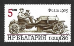 Stamps Bulgaria -  3223 - Coche de Carreras