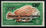 Stamps Comoros -  MIsión Intern. estudio Celacanto