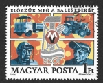 Stamps Hungary -  2423 - Protección Laboral