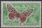 Stamps Madagascar -  Mariposa