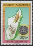 Sellos de Africa - Madagascar -  L. Anv. D' l' FAO
