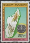 Sellos de Africa - Madagascar -  L. Anv. D' l' FAO