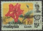 Stamps Malaysia -  Hibiscus