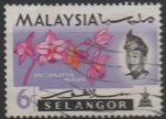 Stamps : Asia : Malaysia :  Orquídeas