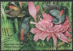 Stamps Malaysia -  Picaflores ventrinaranja