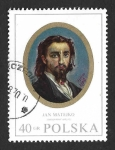 Sellos de Europa - Polonia -  1749 - Auto Retrato de Jan Matejko
