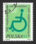 Sellos de Europa - Polonia -  2479 - Año Internacional de las Personas con Discapacidad