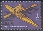 Stamps Russia -  Olimpiada Moscu Canoa 