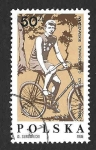 Sellos de Europa - Polonia -  2781 - Centenario de la Sociedad Ciclista de Varsovia