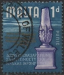 Stamps : Europe : Malta :  Inscripciones Fenicias y Griegas