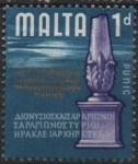 Stamps : Europe : Malta :  Inscripciones Fenicias y Griegas