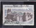 Stamps France -  castillo de Fougeres