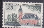 Stamps France -  iglesia Notre Dame de Calais
