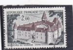 Stamps France -  Castillo de Bazoches-du-Morvand (Nièvre)