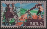 Stamps Malta -  Construcion Naval
