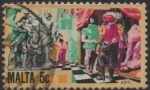 Stamps Malta -  Actores
